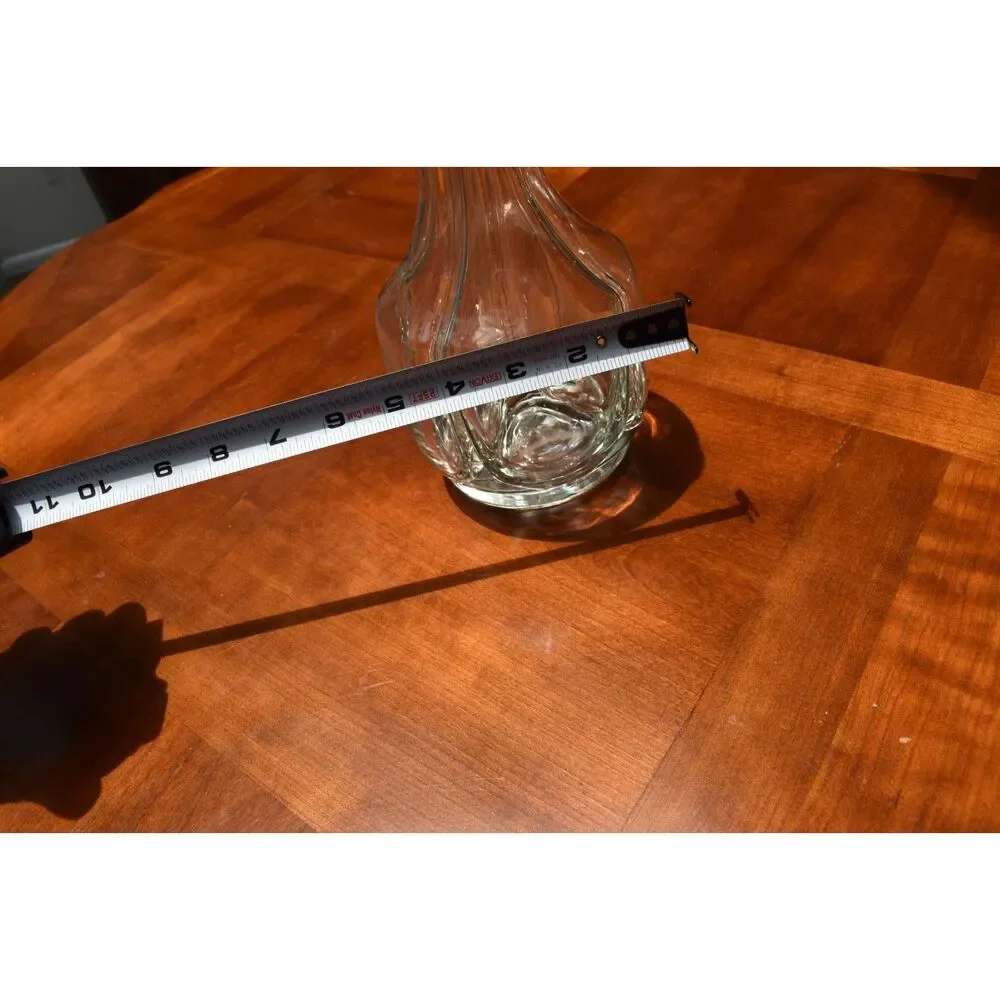 French Four Chamber Liqueur Decanter Made in France Quadrant Carafe No Stopper